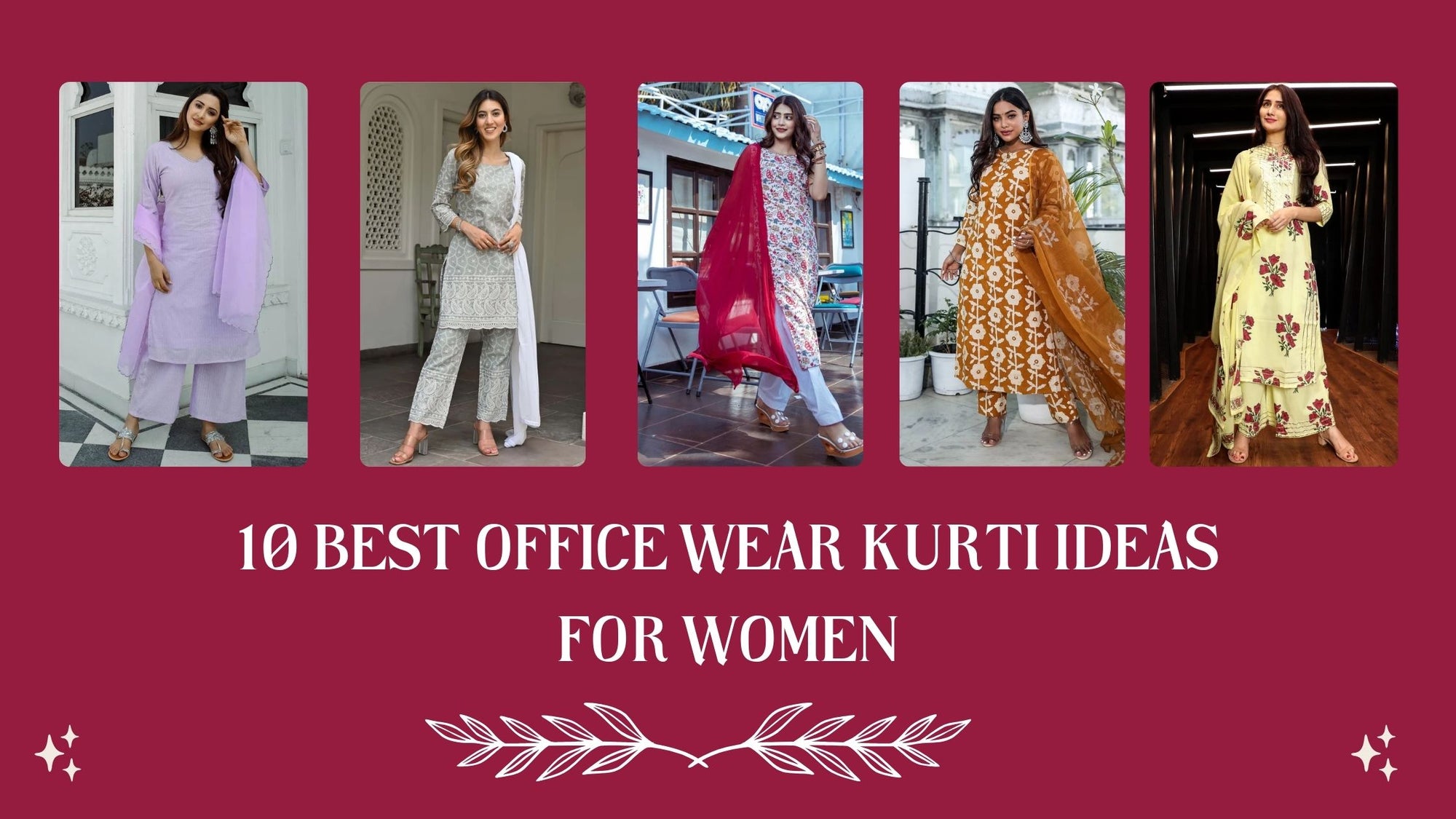 10 Best Office Wear Kurti Ideas for Women: Stay Professionally Stylish