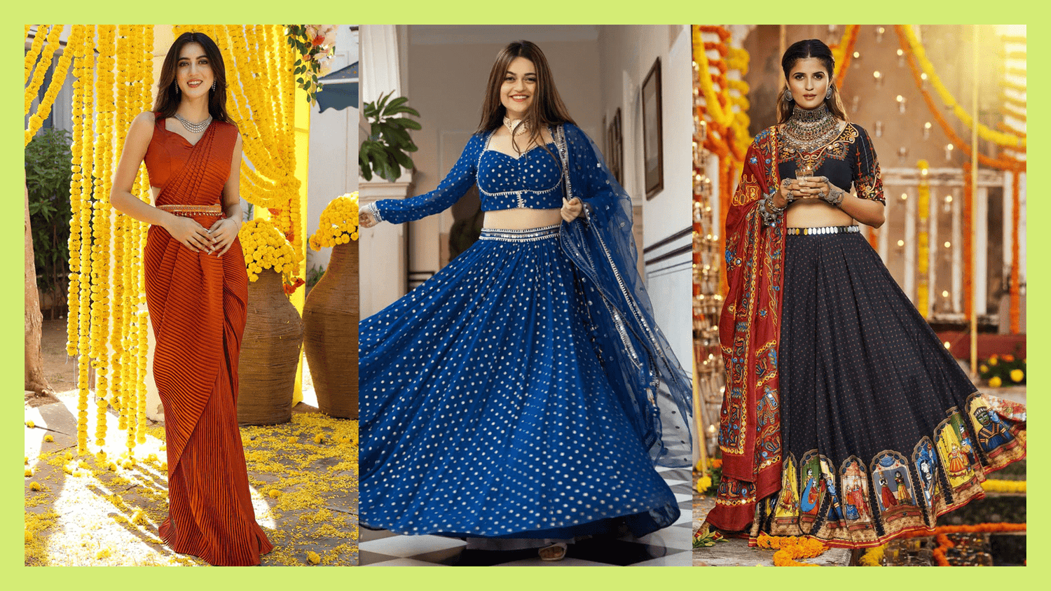 Garba Glam: 9 Navratri Outfit Ideas for 2024