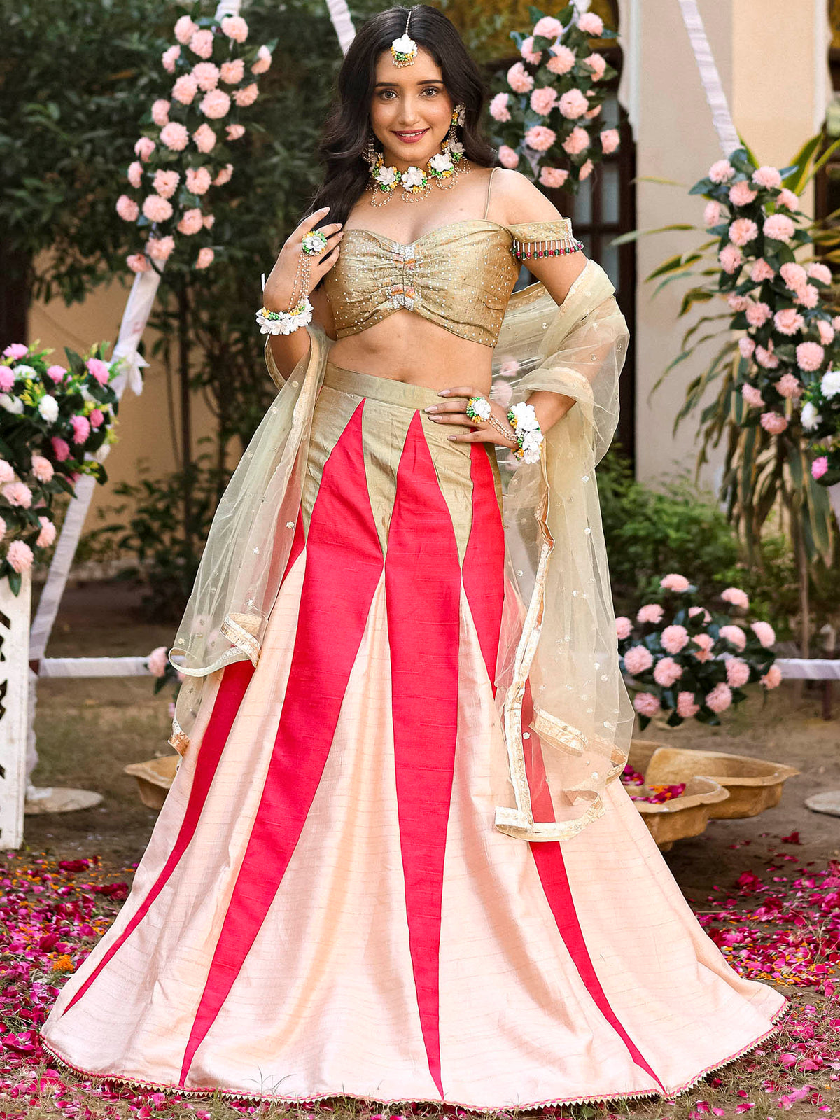 Lotus Lehenga Set