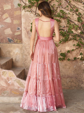 Powder Pink Ball Gown