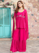 PINK SHARARA SET