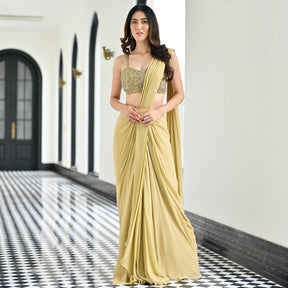 Day Dreamer Beige Saree