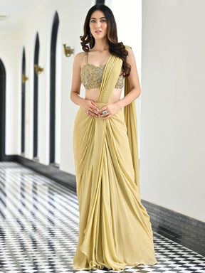 Day Dreamer Beige Saree