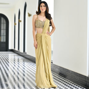 Day Dreamer Beige Saree