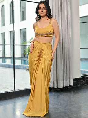 Crystal Couture Gold drape set