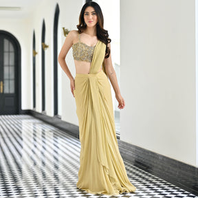 Day Dreamer Beige Saree