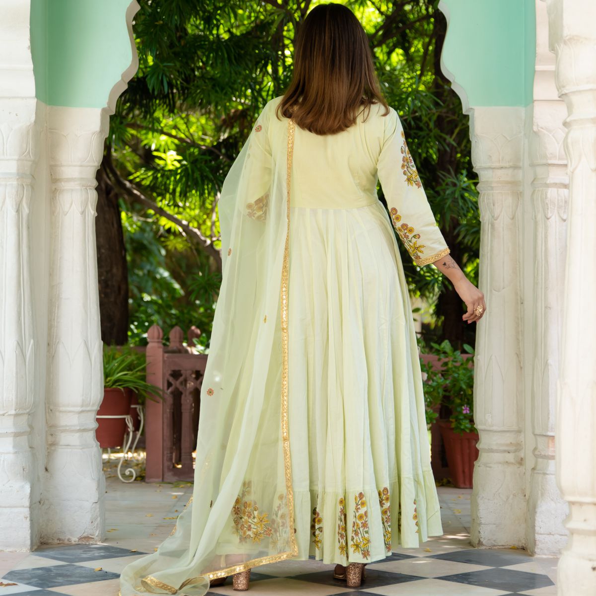 Pista Green Kurta Pant